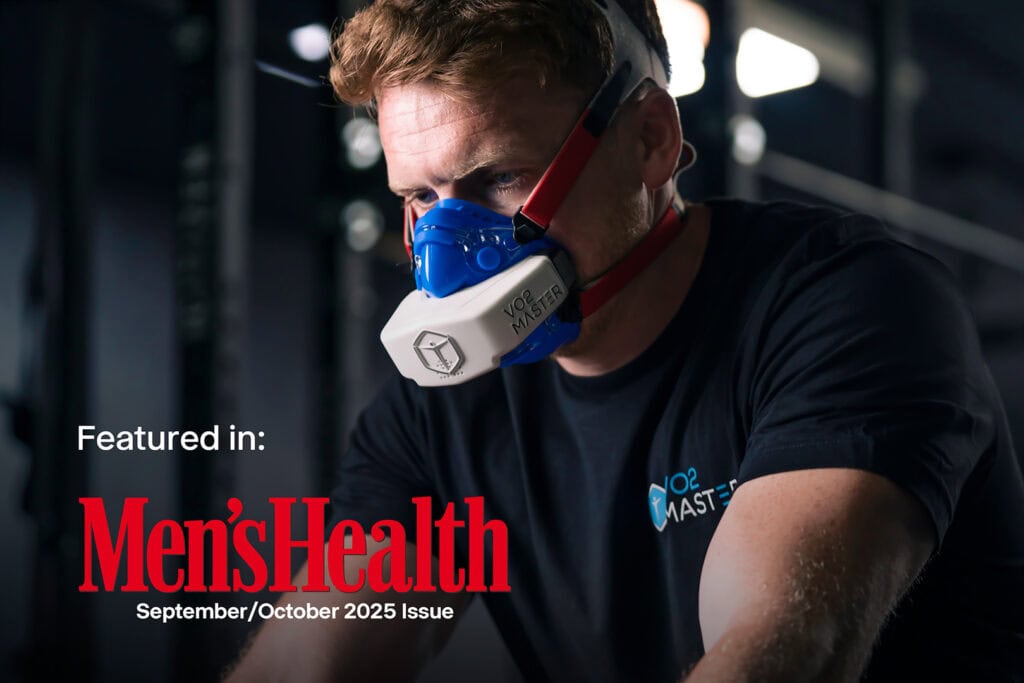 VO2 Master Featured in Men’s Health: Reverse Your Cardiac Age with Accurate VO2 Max Testing